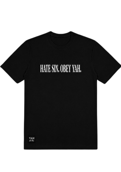 "Hate Sin" Airlume Tee
